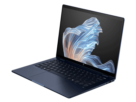 HP EliteBook X Flip G1i 14 inch (Blue) – left angle