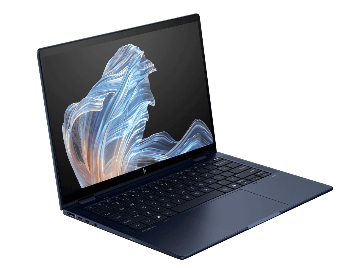 HP EliteBook X Flip G1i 14 inch (Blue) – right angle